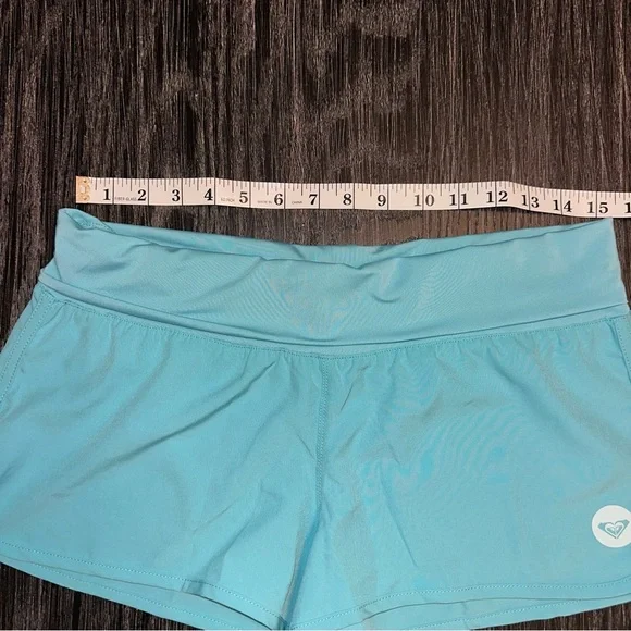 Roxy Endless Summer Foldover Board Shorts in Aqua, Size Large - Picture 10 of 15